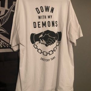 Sketchy Tank T Shirt